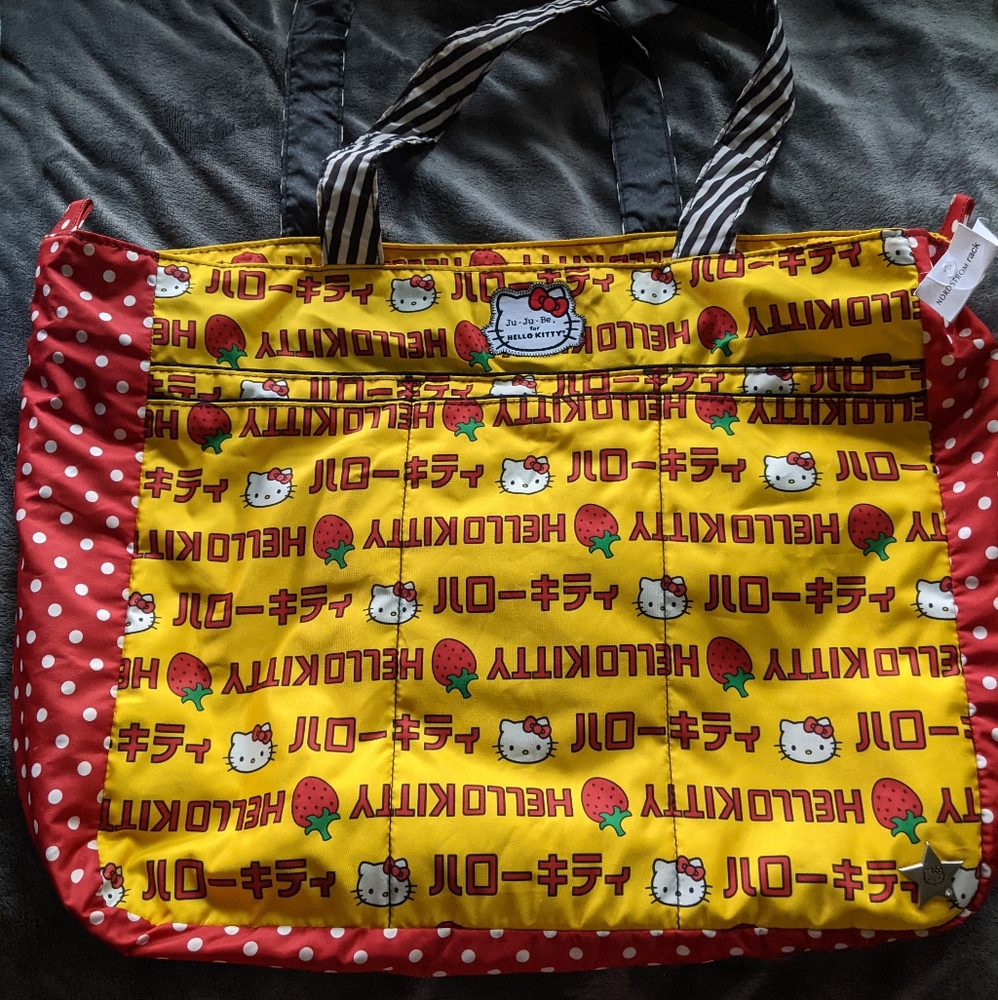 Ju ju be x Hello Kitty Superbe tote BNWT